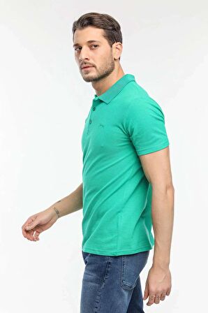 Slazenger SOHO Erkek T-Shirt Yeşil