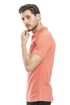 Slazenger SOHO I Erkek Polo Yaka Somon Tişört