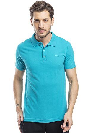 Slazenger SOHO I Erkek Polo Yaka Koyu Mavi Tişört
