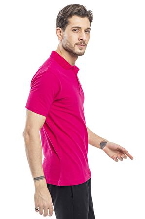 Slazenger SOHO Erkek T-Shirt Fuşya