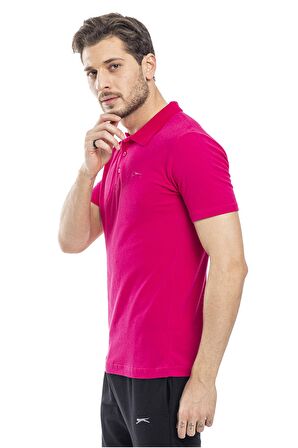 Slazenger SOHO Erkek T-Shirt Fuşya