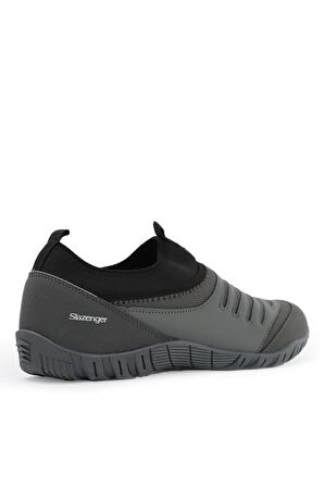 Slazenger ENYA I Slip-On Bağcıksız Erkek Ayakkabı Koyu Gri