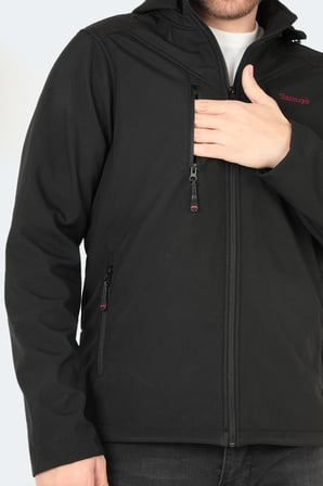 Slazenger HA-YUN Erkek  Siyah Mont & Kaban