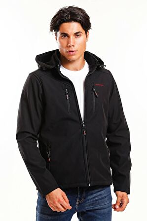 Slazenger Ha-Yun Erkek Softshell ST21JE004-500SIYAH