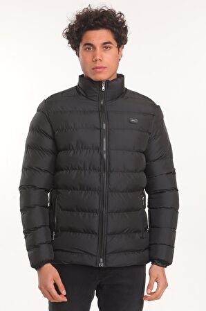 Slazenger HONOR I Erkek  Siyah Mont & Kaban