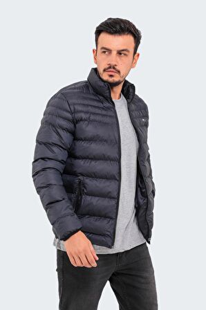 Slazenger HORIZON I Erkek Şişme Lacivert Mont & Kaban