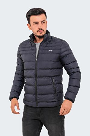 Slazenger HORIZON I Erkek Şişme Lacivert Mont & Kaban