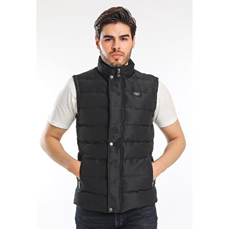 Slazenger Zula Erkek Yelek Siyah