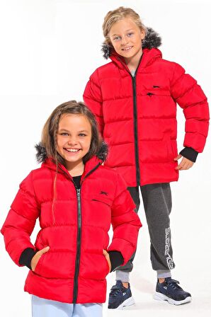 Calısto Unisex Çocuk Mont & Kaban Kırmızı St21jc006