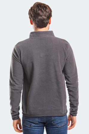 Slazenger SANNE IN Erkek  Koyu Gri Polar