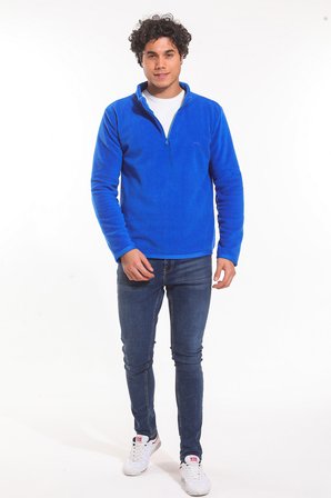 Slazenger SANNE IN Erkek  Saks Mavi Polar