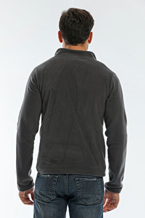 Slazenger SAFRANO I Erkek  Koyu Gri Polar