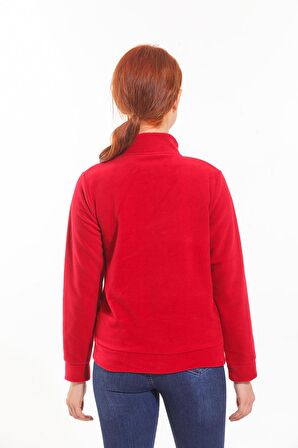 Slazenger SOUL I Kadın Polar Kırmızı