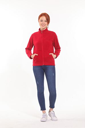 Slazenger SOUL I Kadın Polar Kırmızı