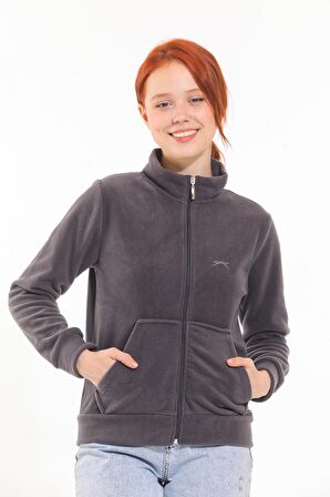 Slazenger SOUL I Kadın Polar K.Gri