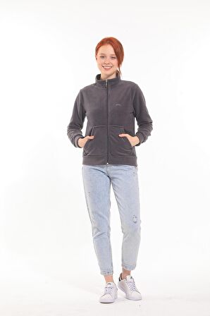 Slazenger SOUL I Kadın Polar K.Gri