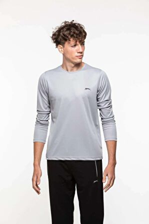 Slazenger Odin Erkek Sweatshirt Gri