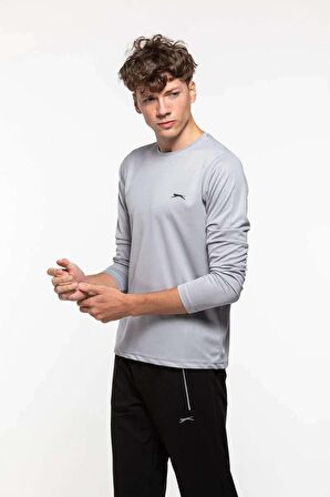 Slazenger Odin Erkek Sweatshirt Gri