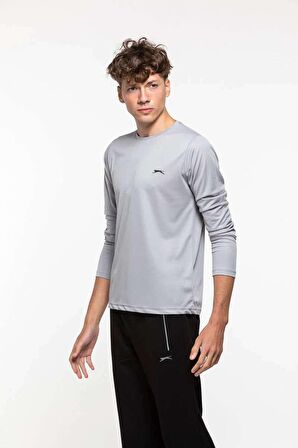 Slazenger Odin Erkek Sweatshirt Gri