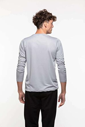 Slazenger Odin Erkek Sweatshirt Gri