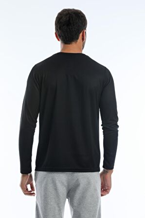 Slazenger ODIN Erkek T-Shirt Siyah