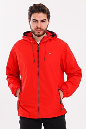 Slazenger OFANS Erkek  Kırmızı Yağmurluk
