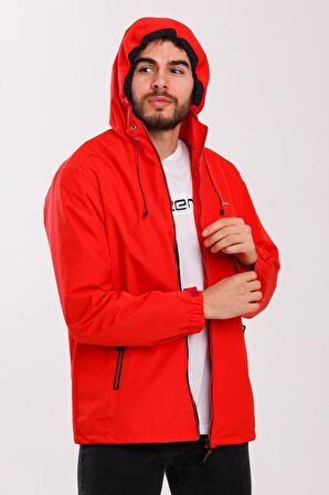 Slazenger OFANS Erkek  Kırmızı Yağmurluk