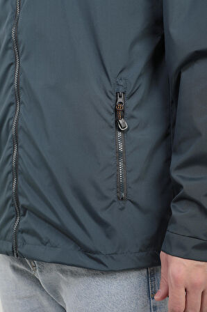 Slazenger OFANS Erkek  Petrol Yağmurluk