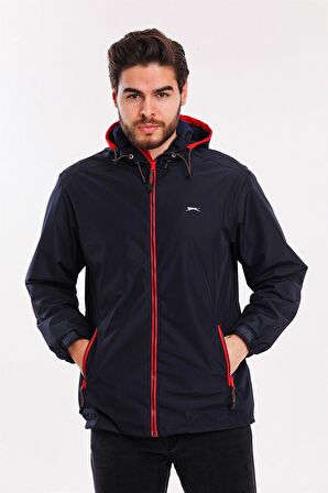 Slazenger OFANS Erkek  Lacivert Yağmurluk