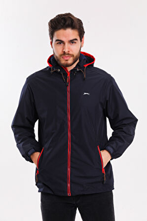 Slazenger OFANS Erkek  Lacivert Yağmurluk