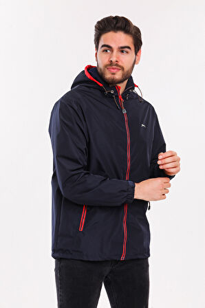 Slazenger OFANS Erkek  Lacivert Yağmurluk