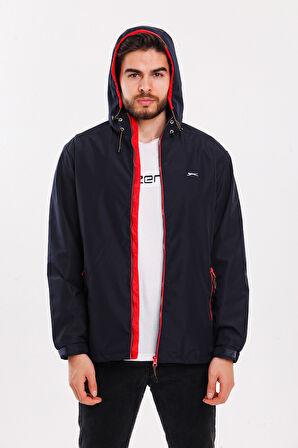 Slazenger OFANS Erkek  Lacivert Yağmurluk