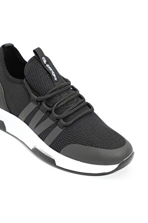 Slazenger TUESDAY Sneaker Unisex Ayakkabı Siyah / Beyaz