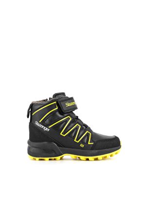 Slazenger KACEY Erkek Çocuk Outdoor Bot Siyah / Sarı