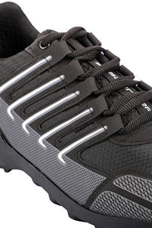 Slazenger ADMISSION IN Erkek  Siyah / Beyaz Outdoor