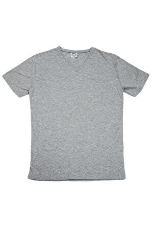 Slazenger SARGON Büyük Beden Erkek Polo T-Shirt Gri
