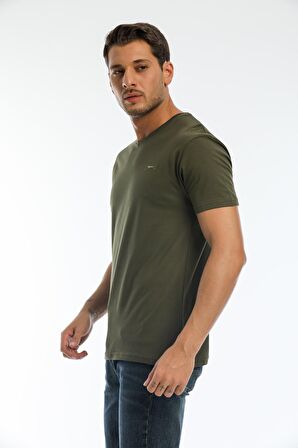Slazenger SARGON I Erkek T-Shirt K.Yeşil