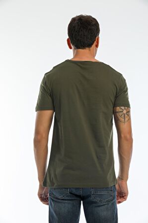 Slazenger SARGON I Erkek T-Shirt K.Yeşil