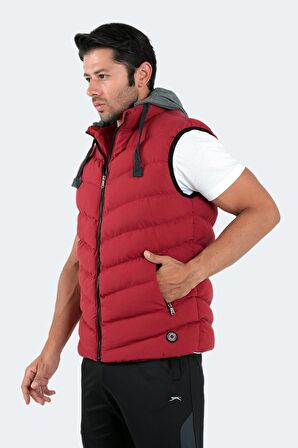 Slazenger HAMMER I Erkek Yelek Bordo