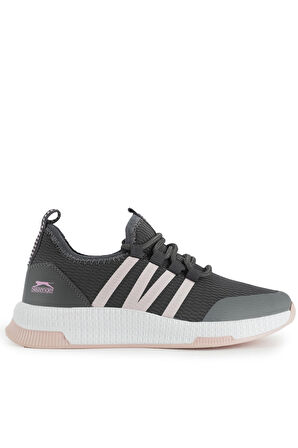 Slazenger TUESDAY I Sneaker Kadın Ayakkabı Koyu Gri / Pembe
