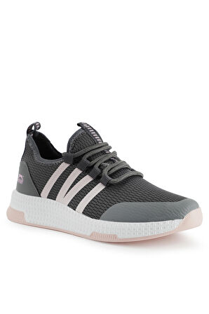 Slazenger TUESDAY I Sneaker Kadın Ayakkabı Koyu Gri / Pembe