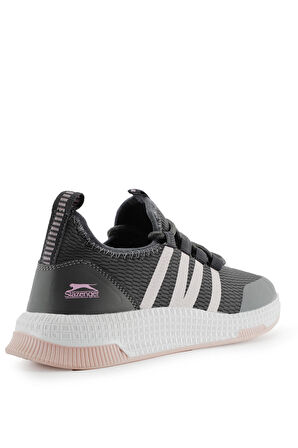 Slazenger TUESDAY I Sneaker Kadın Ayakkabı Koyu Gri / Pembe