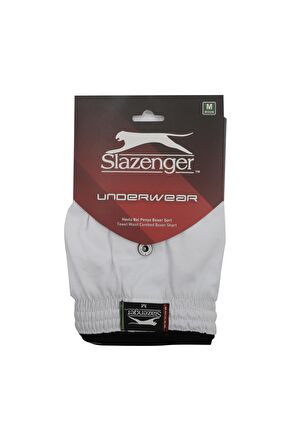 Slazenger HE Erkek Boxer İç Giyim Beyaz