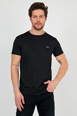 Slazenger REPUBLIC I Erkek T-Shirt Siyah