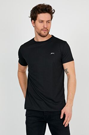 Slazenger REPUBLIC I Erkek T-Shirt Siyah