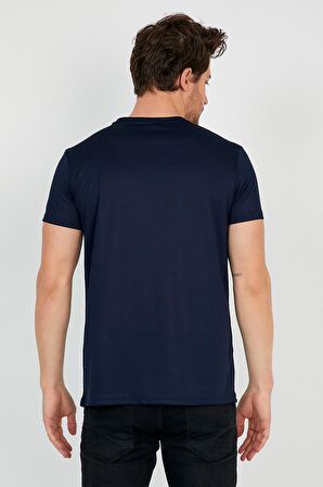 Slazenger REPUBLIC I Erkek T-Shirt Lacivert