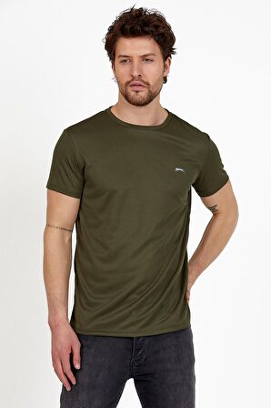 Slazenger REPUBLIC Erkek T-Shirt Haki