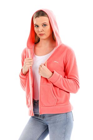 Slazenger SOFAL I Kadın Polar Sweatshirt Pembe