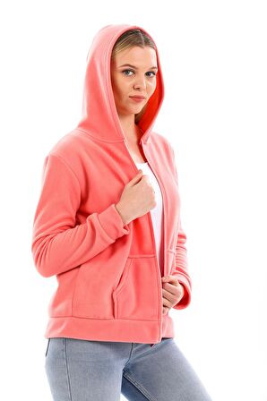 Slazenger SOFAL I Kadın Polar Sweatshirt Pembe