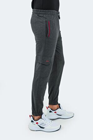 Slazenger PARI Erkek Eşofman Altı Koyu Gri